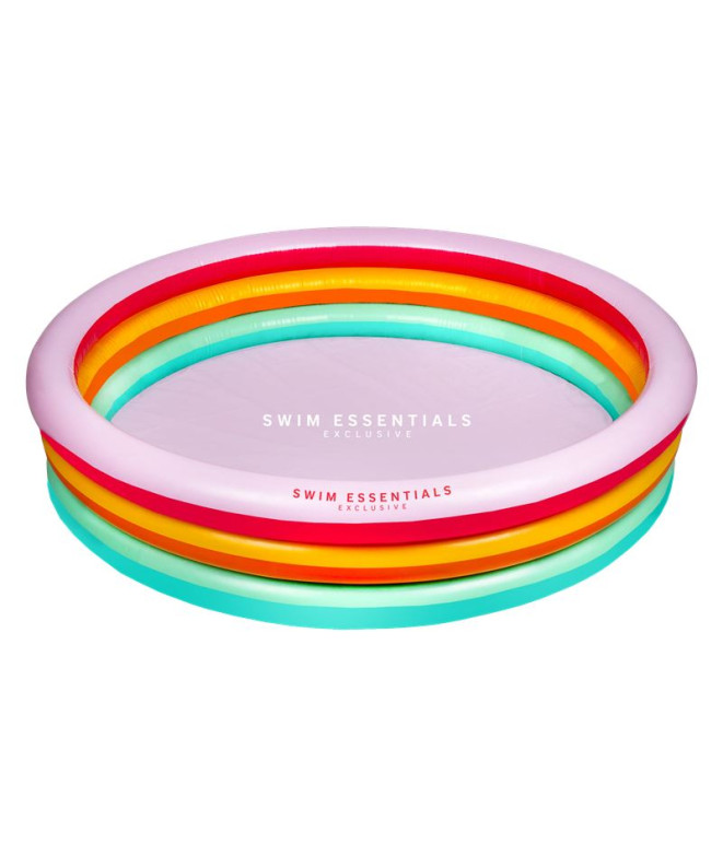 Piscine gonflable Swim Essentials Arc-en-ciel 150 cm