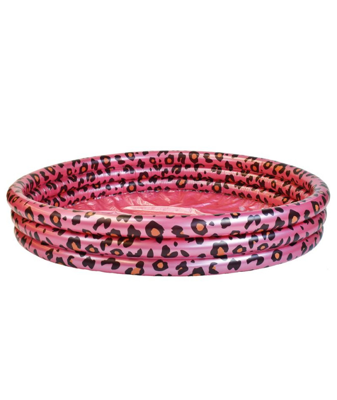 Piscina hinchable Swim Essentials Gold Pink Leopard 150 cm