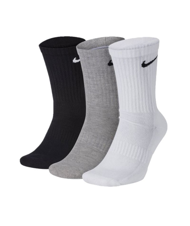 Meias Nike Everyday Cushioned x3 Man White