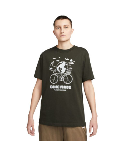 T-shirt Nike Femme manches courtes Sportswear Green