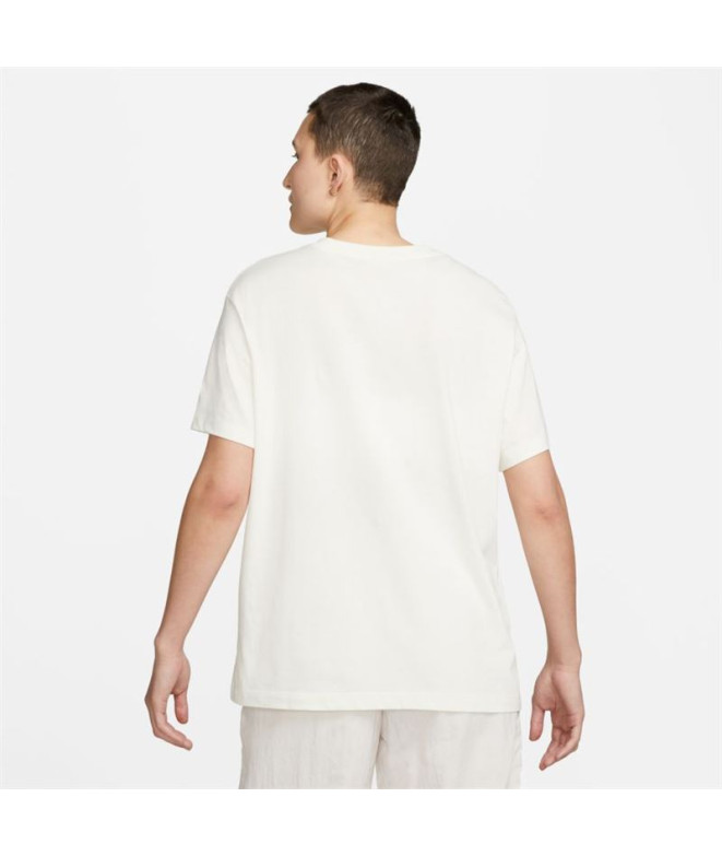 T-shirt Nike Homme manches courtes Bike Beige