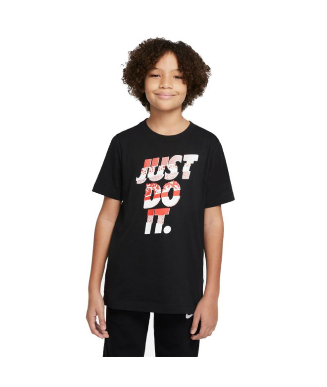 T-shirt de manga curta Nike Sportswear Kids Bk