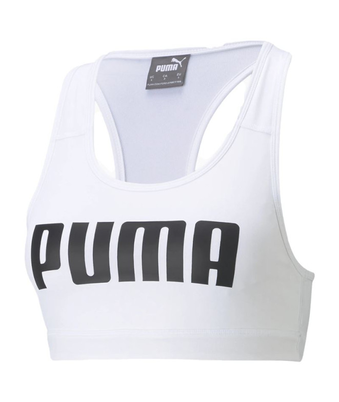 Sujetador deportivo de Fitness Puma Mid Impact 4Keeps Br Mujer