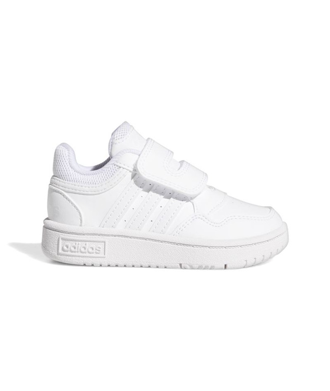 Chaussures adidas Hoops 3.0 baby White