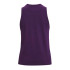 Under Armour Sportstyle T-shirt sem mangas para mulher Roxo