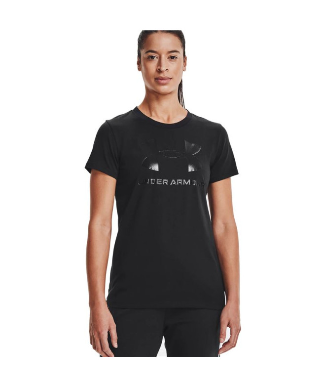 Uner Armour Sportstyle T-Shirt à manches courtes pour femmes Bk