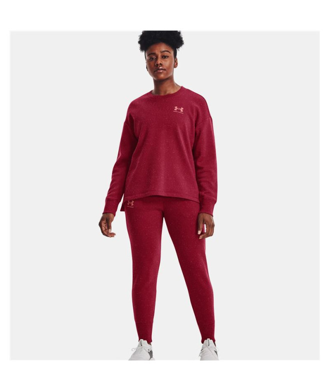 Pantalon Under Armour Rival Women Pink