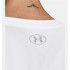 T-shirt de manga curta Under Armour Tech Solid Logo Women's Wh