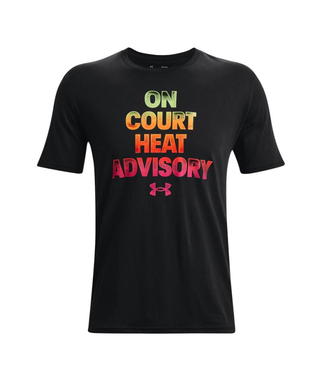 T-shirt à manches courtes Under Armour Basketball Heat Advisory Man Bk