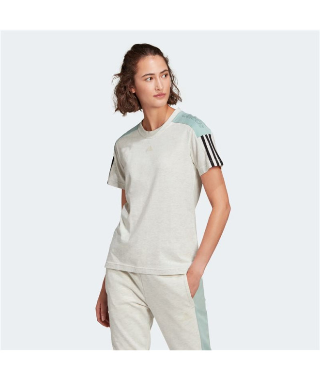 adidas Essentials Logo Colorblock Women's T-Shirt