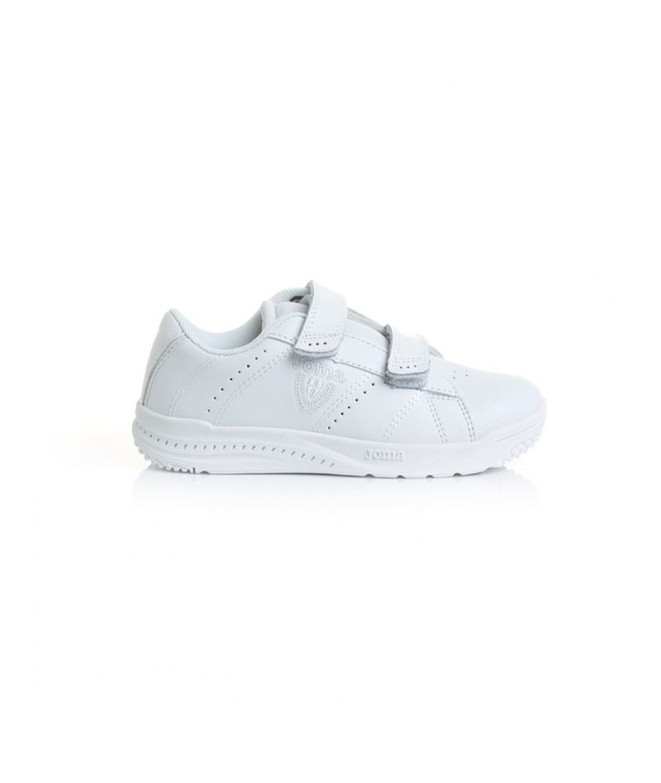 Chaussures Joma Play Jr 2102 Kids White