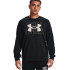 T-shirt Under Armour Rival Terry Logo Crew Homme BK