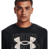 T-shirt Under Armour Rival Terry Logo Crew Homme BK