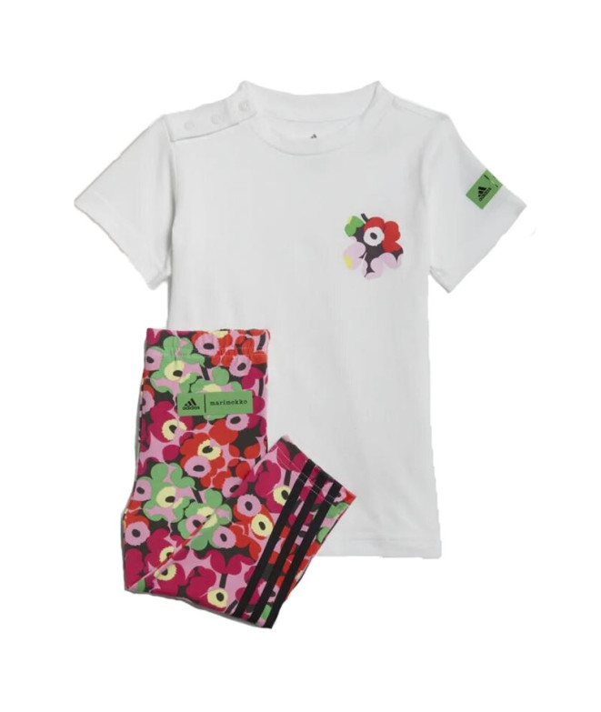 Conjunto camiseta y mallas adidas Marimekko...