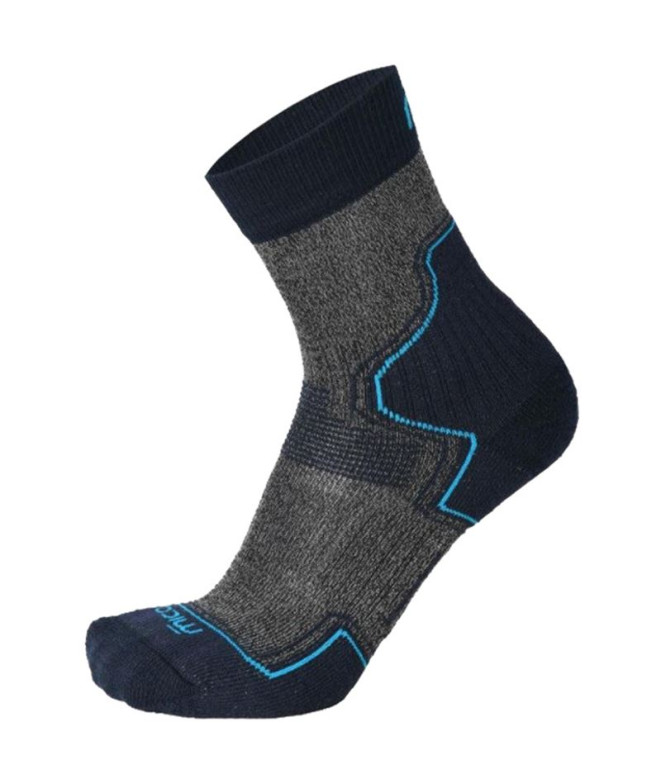 Meias Mountain Socks Mico Dry Hike Bk