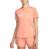 Camiseta de manga corta Nike Swoosh Run Mujer Pink