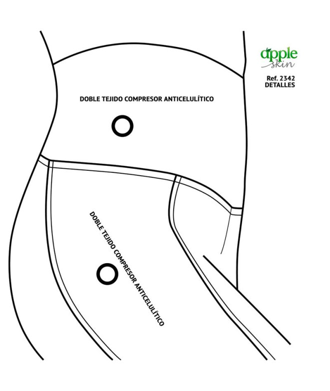 Malhas Happy Dance Mulher Divinas Apple Skin...