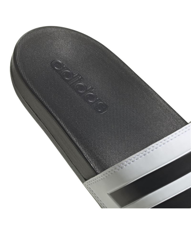 Tongs adidas Adilette Comfort Blanc