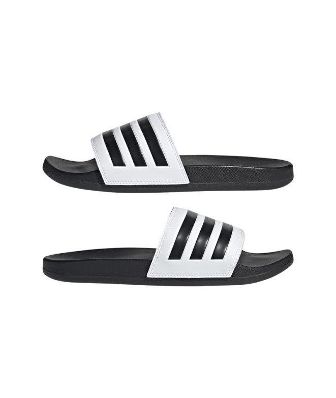 Tongs adidas Adilette Comfort Blanc