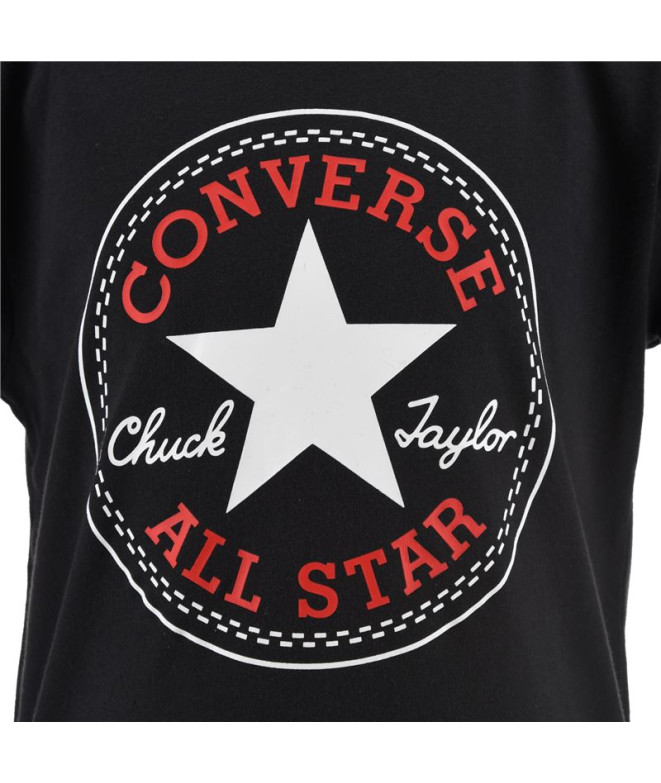 Set Converse Chuck Taylor Patch Boy Noir Gris