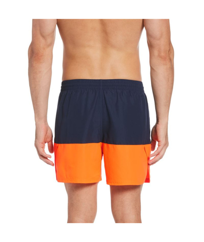 Bañador Nike 5" Volley Hombre Orange/ ue naranja