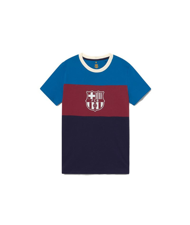 F.C.Barcelona Tricolour Shirt Barça Junior Shield