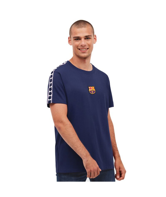 F.C.Barcelona T-Shirt homme Navy Shield Barça