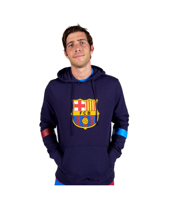 Futebol Sweatshirt F.C.Barcelona escudo Barça Homem