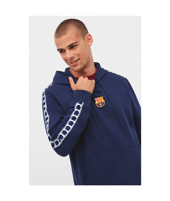 Sudadera Fútbol F.C.Barcelona escudo Barça Marino
