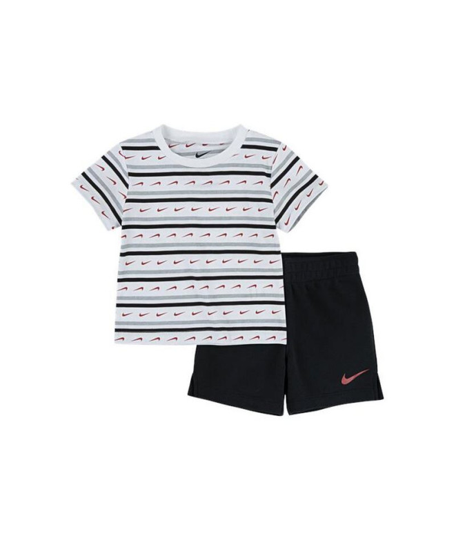 Conjunto Nike Kids Swoosh Stripe Infantil WH