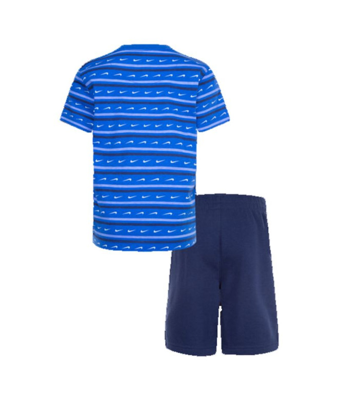 Conjunto Nike Kids Swoosh Stripe Infantil BL