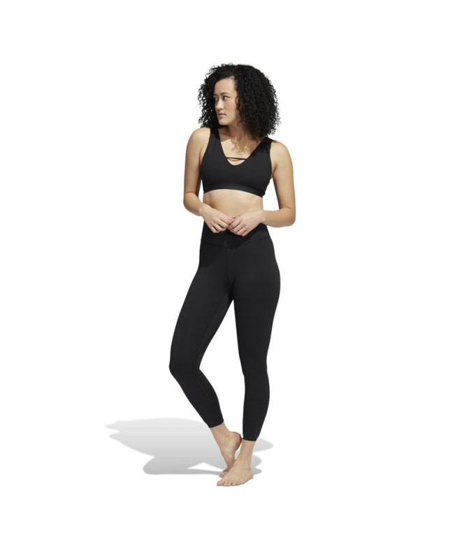 Mallas de fitness adidas Yoga Luxe Studio Mujer Bk
