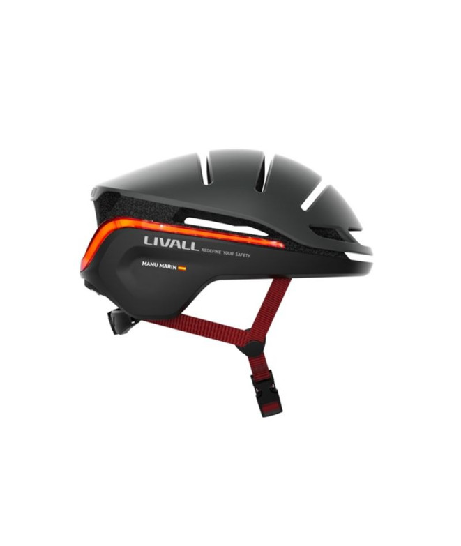 Capacete Livall EVO21 Preto Híbrido