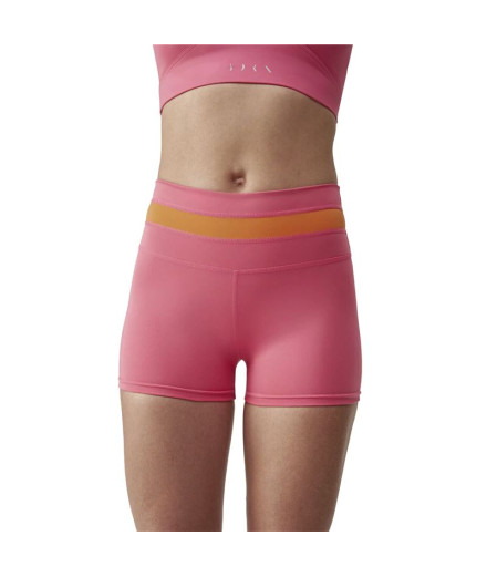 Born Living Yoga Iris Power Pink Iris Short Tights