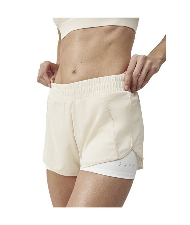 Born Living Yoga Padma Short Tights Ivory...