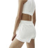 Mallas Cortas Born Living Yoga Padma Off White