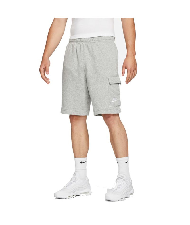 Pantalones cortos Nike Sportswear Club Hombre Gris