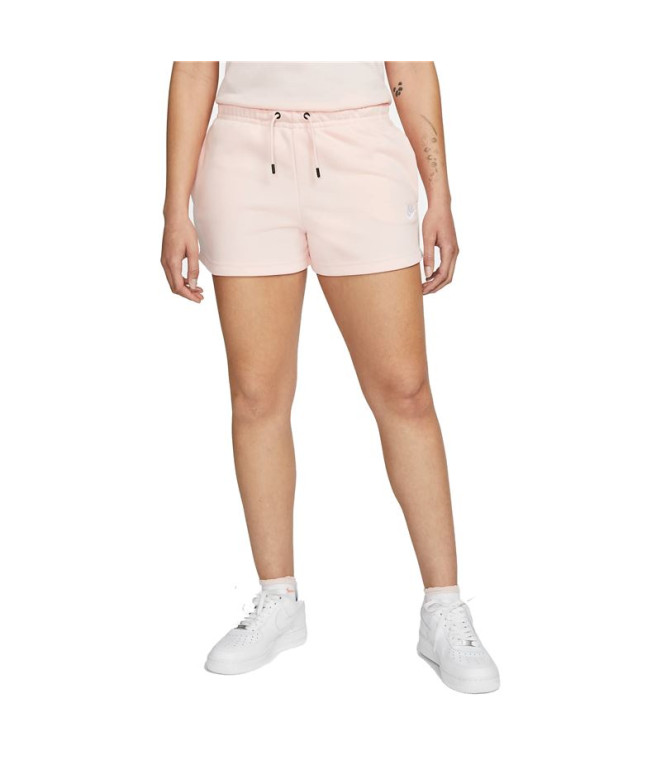 Calções Nike Sportswear Essential Rosa para mulher