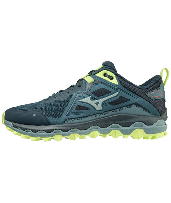 Trail Running Shoes Mizuno Wave Mujin 8 Men Green