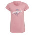 Camiseta adidas Graphic Niña Pink