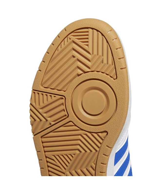 Zapatillas adidas Hoops 3.0 Low Hombre Blanco