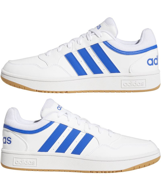Zapatillas adidas Hoops 3.0 Low Hombre Blanco