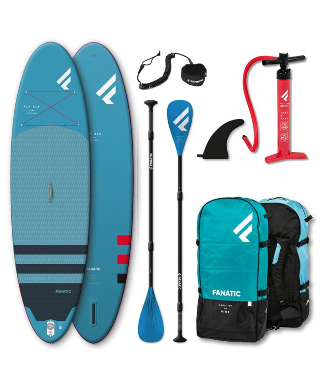 Tabla Paddle Surf Fanatic Package Fly Air/Pure Azul