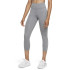Malhas Fitness Nike Mulher Um 7/8 cinzento