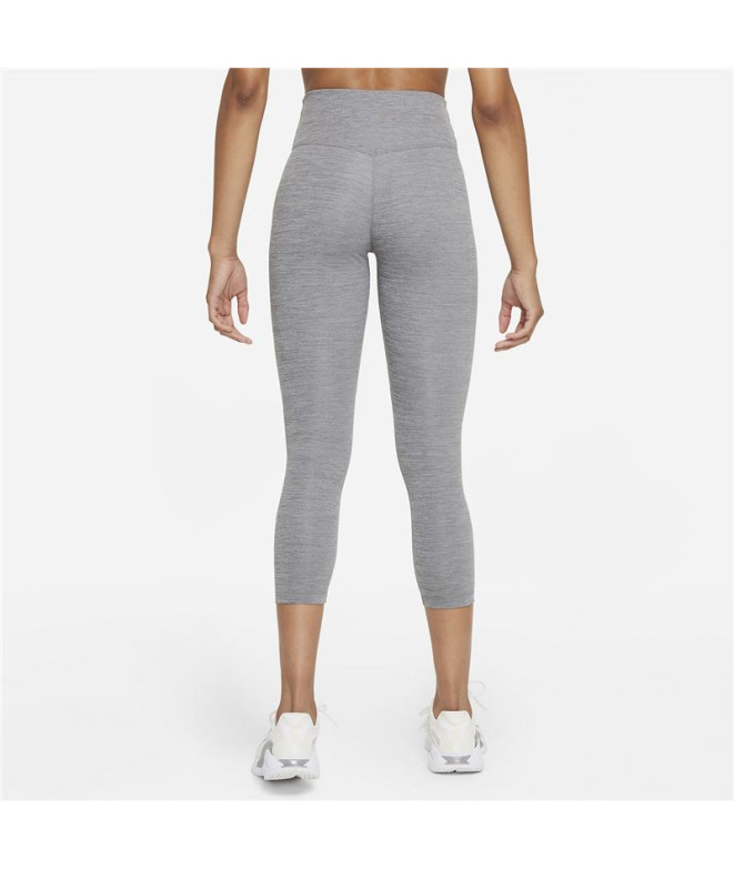 Malhas Fitness Nike Mulher Um 7/8 cinzento