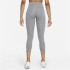 Malhas Fitness Nike Mulher Um 7/8 cinzento