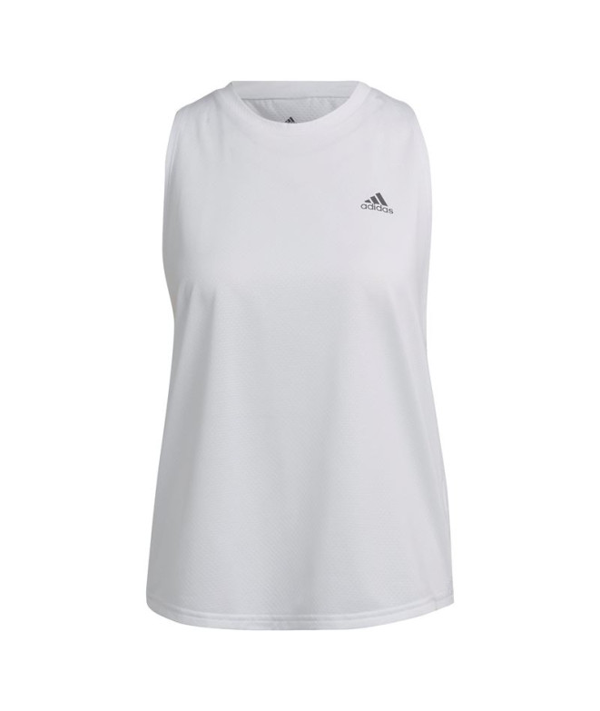 Camiseta de running adidas Run Icons Mujer Blanco