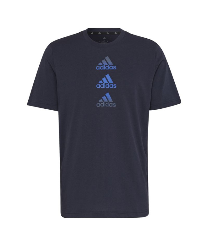 T-shirt de fitness adidas Designed To Move Logo Man Bl