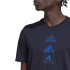 Camiseta de fitness adidas Designed To Move Logo Hombre Bl