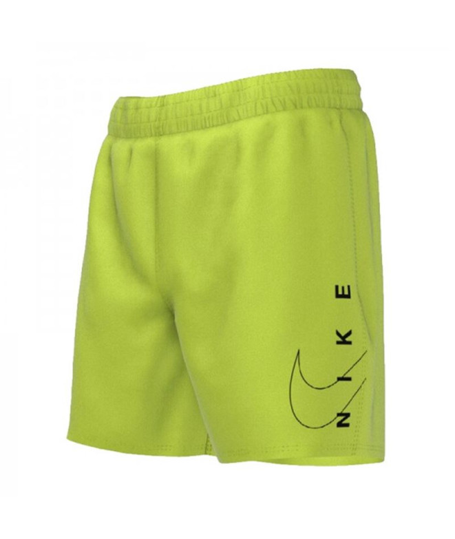 Maillot de bain Nike 4" Volley Boy Yellow